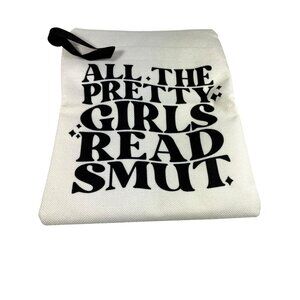 Canvas Book Lover Tote Bag “All The Pretty Girls Read Smut”